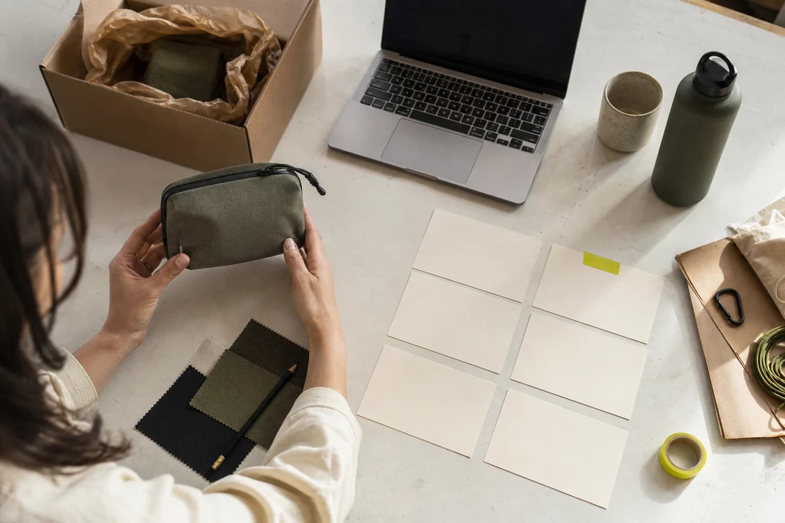 An ecommerce merchandiser matching product context to page-planning cards